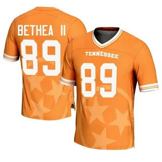 Game Youth Mike Bethea II Tennessee Volunteers Replica Icon Print Football Jersey - Orange