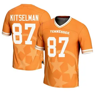 Game Youth Miles Kitselman Tennessee Volunteers Replica Icon Print Football Jersey - Orange