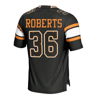 Game Youth Nathan Roberts Tennessee Volunteers Replica Football Jersey - Black