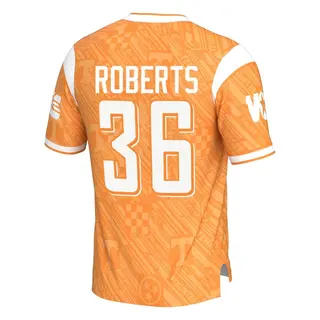 Game Youth Nathan Roberts Tennessee Volunteers Replica Highlight Print Football Jersey - Orange