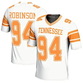 Game Youth Nathan Robinson Tennessee Volunteers Replica 2nd Football Jersey - White