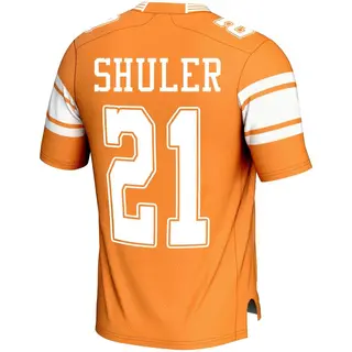 Game Youth Navy Shuler Tennessee Volunteers Replica Football Jersey - Orange