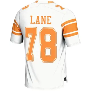 Game Youth Ollie Lane Tennessee Volunteers Replica 2nd Football Jersey - White