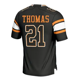 Game Youth Omari Thomas Tennessee Volunteers Replica Football Jersey - Black