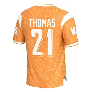 Game Youth Omari Thomas Tennessee Volunteers Replica Highlight Print Football Jersey - Orange