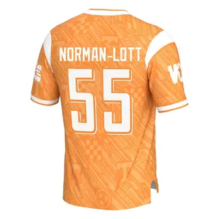 Game Youth Omarr Norman-Lott Tennessee Volunteers Replica Highlight Print Football Jersey - Orange