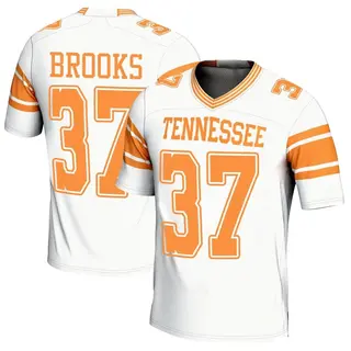 Game Youth Paxton Brooks Tennessee Volunteers Replica 2nd Football Jersey - White