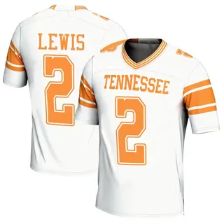 Game Youth Peyton Lewis Tennessee Volunteers Replica 2nd Football Jersey - White