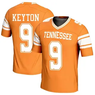 Game Youth Ramel Keyton Tennessee Volunteers Replica Football Jersey - Orange
