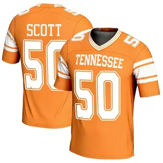 Game Youth Ryan Scott Tennessee Volunteers Replica Football Jersey - Orange