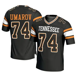 Game Youth Shamurad Umarov Tennessee Volunteers Replica Football Jersey - Black
