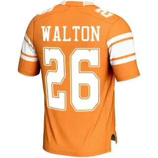 Game Youth Sidney Walton Tennessee Volunteers Replica Football Jersey - Orange
