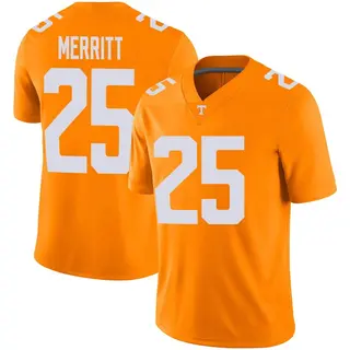 Game Youth Timothy Merritt Tennessee Volunteers Nike Football Jersey - Orange