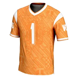 Game Youth Travis Smith Jr. Tennessee Volunteers Replica Highlight Print Football Jersey - Orange