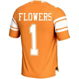 Game Youth Trevon Flowers Tennessee Volunteers Replica Football Jersey - Orange