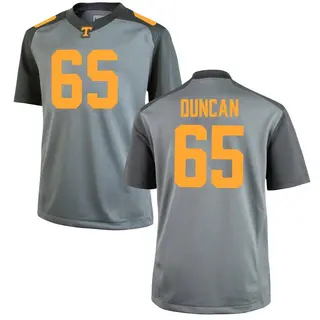 Game Youth Trevor Duncan Tennessee Volunteers Nike College Jersey - Gray