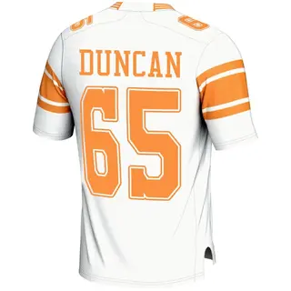Game Youth Trevor Duncan Tennessee Volunteers Replica 2nd Football Jersey - White