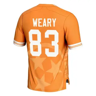 Game Youth Trey Weary Tennessee Volunteers Replica Icon Print Football Jersey - Orange
