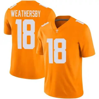 Game Youth Tyree Weathersby Tennessee Volunteers Nike Football Jersey - Orange
