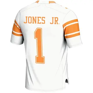 Game Youth Velus Jones Jr. Tennessee Volunteers Replica 2nd Football Jersey - White