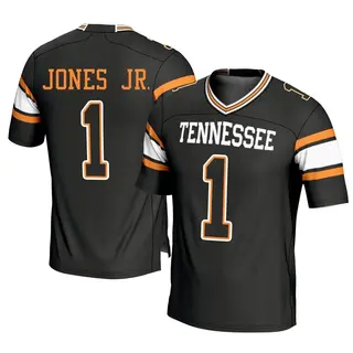 Game Youth Velus Jones Jr. Tennessee Volunteers Replica Football Jersey - Black