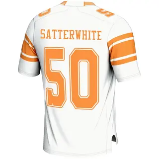 Game Youth William Satterwhite Tennessee Volunteers Replica 2nd Football Jersey - White