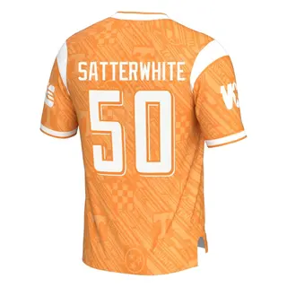 Game Youth William Satterwhite Tennessee Volunteers Replica Highlight Print Football Jersey - Orange