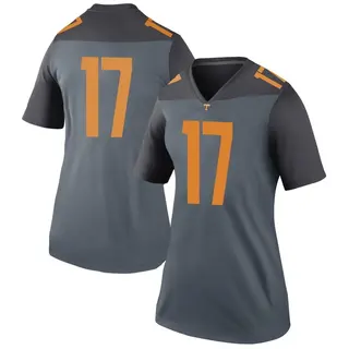 Legend Women's Chris Brazzell II Tennessee Volunteers Nike College Jersey - Gray