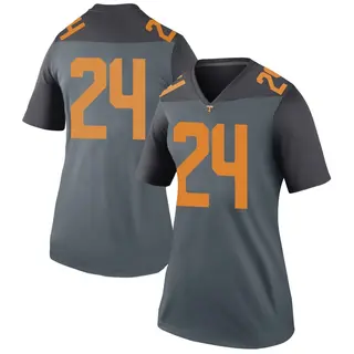 Legend Women's Dylan Lewis Tennessee Volunteers Nike College Jersey - Gray