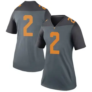Legend Women's Peyton Lewis Tennessee Volunteers Nike College Jersey - Gray