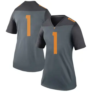 Legend Women's Travis Smith Jr. Tennessee Volunteers Nike College Jersey - Gray