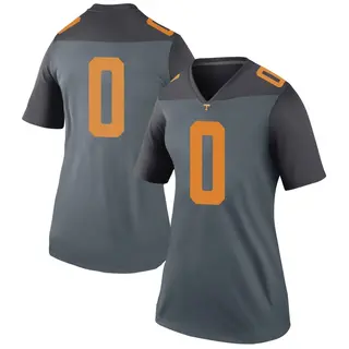 Legend Women's William Wright Tennessee Volunteers Nike College Jersey - Gray