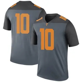 Legend Youth Elijah Simmons Tennessee Volunteers Nike College Jersey - Gray