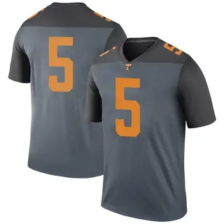 Legend Youth Hendon Hooker Tennessee Volunteers Nike College Jersey - Gray