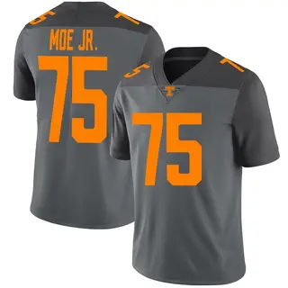 Limited Men's Wendell Moe Jr. Tennessee Volunteers Nike Football Jersey - Gray