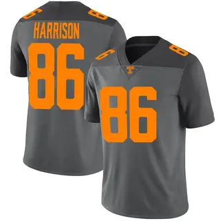 Limited Youth Cole Harrison Tennessee Volunteers Nike Football Jersey - Gray