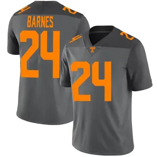 Limited Youth Hunter Barnes Tennessee Volunteers Nike Football Jersey - Gray