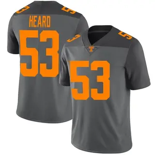 Limited Youth Lance Heard Tennessee Volunteers Nike Football Jersey - Gray