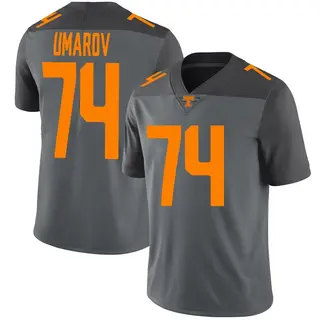 Limited Youth Shamurad Umarov Tennessee Volunteers Nike Football Jersey - Gray