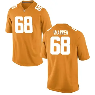 Replica Men's Bennett Warren Tennessee Volunteers Nike College Jersey - Orange