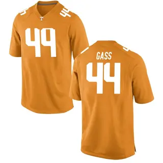 Replica Men's Christian Gass Tennessee Volunteers Nike College Jersey - Orange