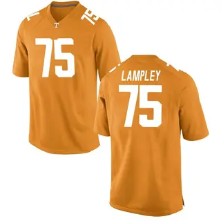 Replica Men's Jackson Lampley Tennessee Volunteers Nike College Jersey - Orange