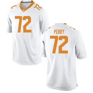 Replica Men's Jesse Perry Tennessee Volunteers Nike College Jersey - White