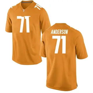 Replica Men's Max Anderson Tennessee Volunteers Nike College Jersey - Orange