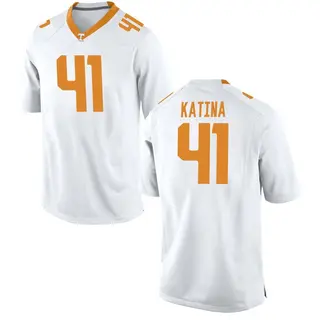 Replica Men's Steele Katina Tennessee Volunteers Nike College Jersey - White