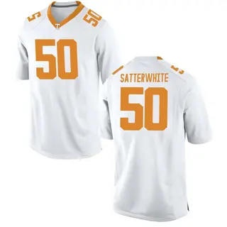Replica Men's William Satterwhite Tennessee Volunteers Nike College Jersey - White