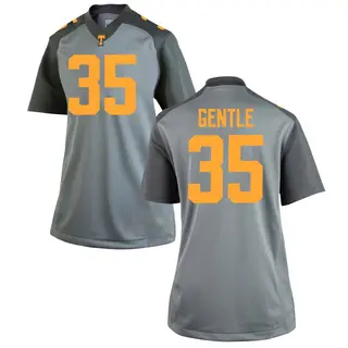 Replica Women's Carson Gentle Tennessee Volunteers Nike College Jersey - Gray