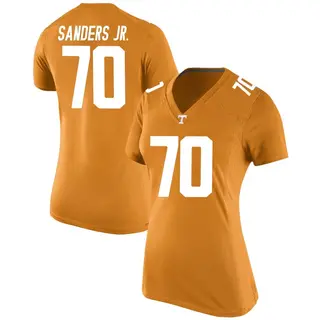 Replica Women's David Sanders Jr. Tennessee Volunteers Nike College Jersey - Orange