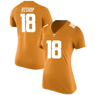 Replica Women's DeSean Bishop Tennessee Volunteers Nike College Jersey - Orange