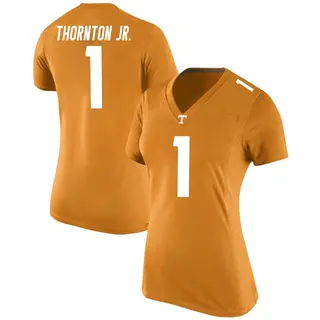 Replica Women's Dont'e Thornton Jr. Tennessee Volunteers Nike College Jersey - Orange